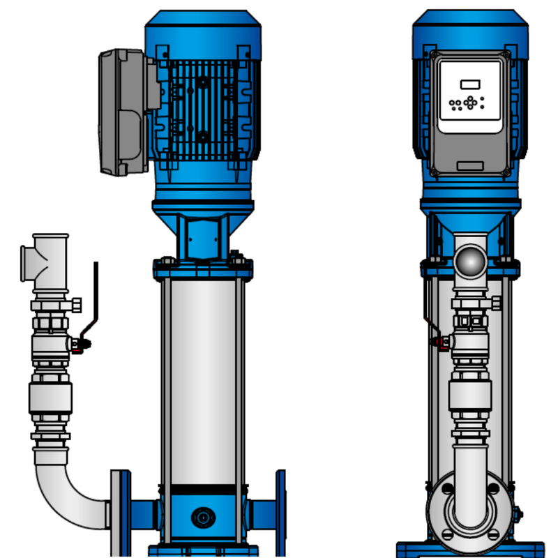 Vertical Booster – 1 Pump