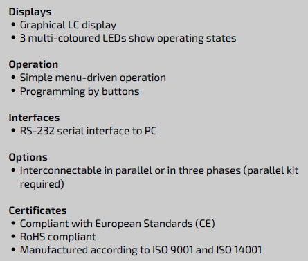 Steca Solarix PLI 2400-24 Solar Inverter Charger