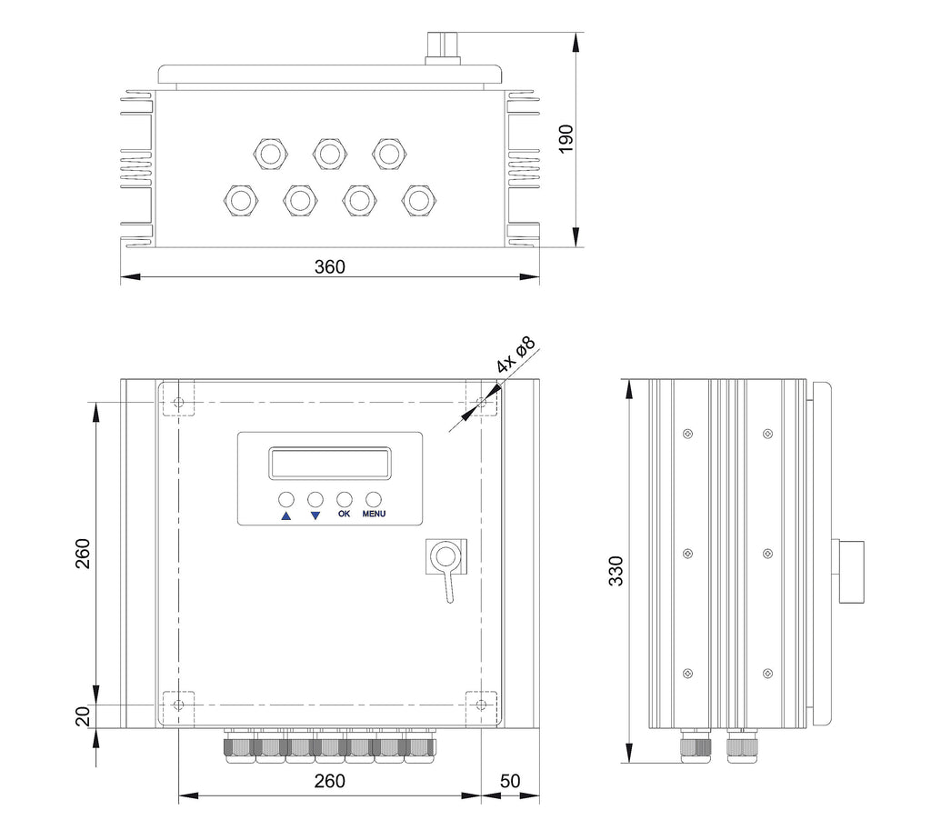 STECA Power Tarom 2070 Solar Charge Controller 12/24V 70A
