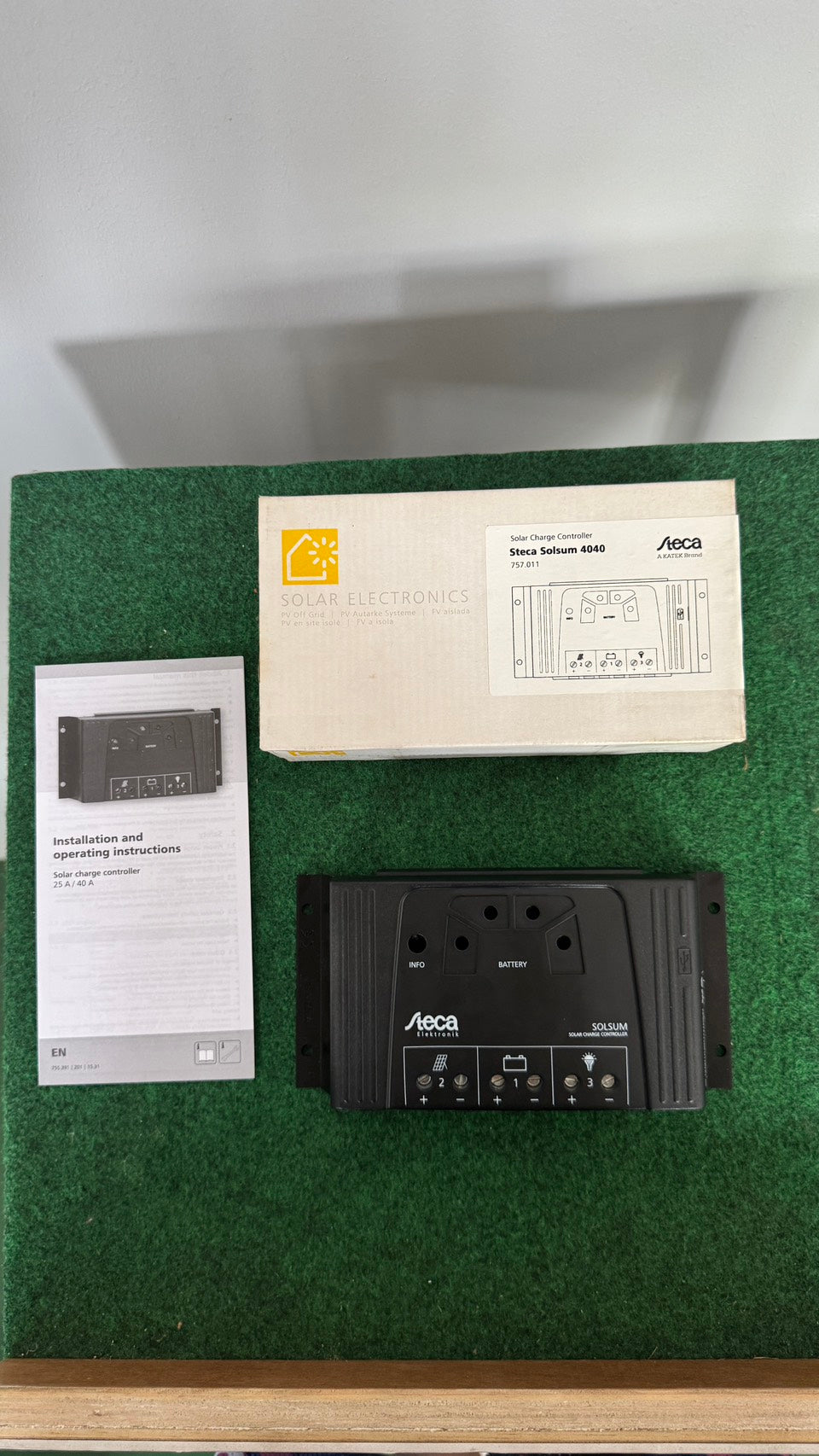 STECA Solsum 4040 Solar Charge Controller 12/24V 40A
