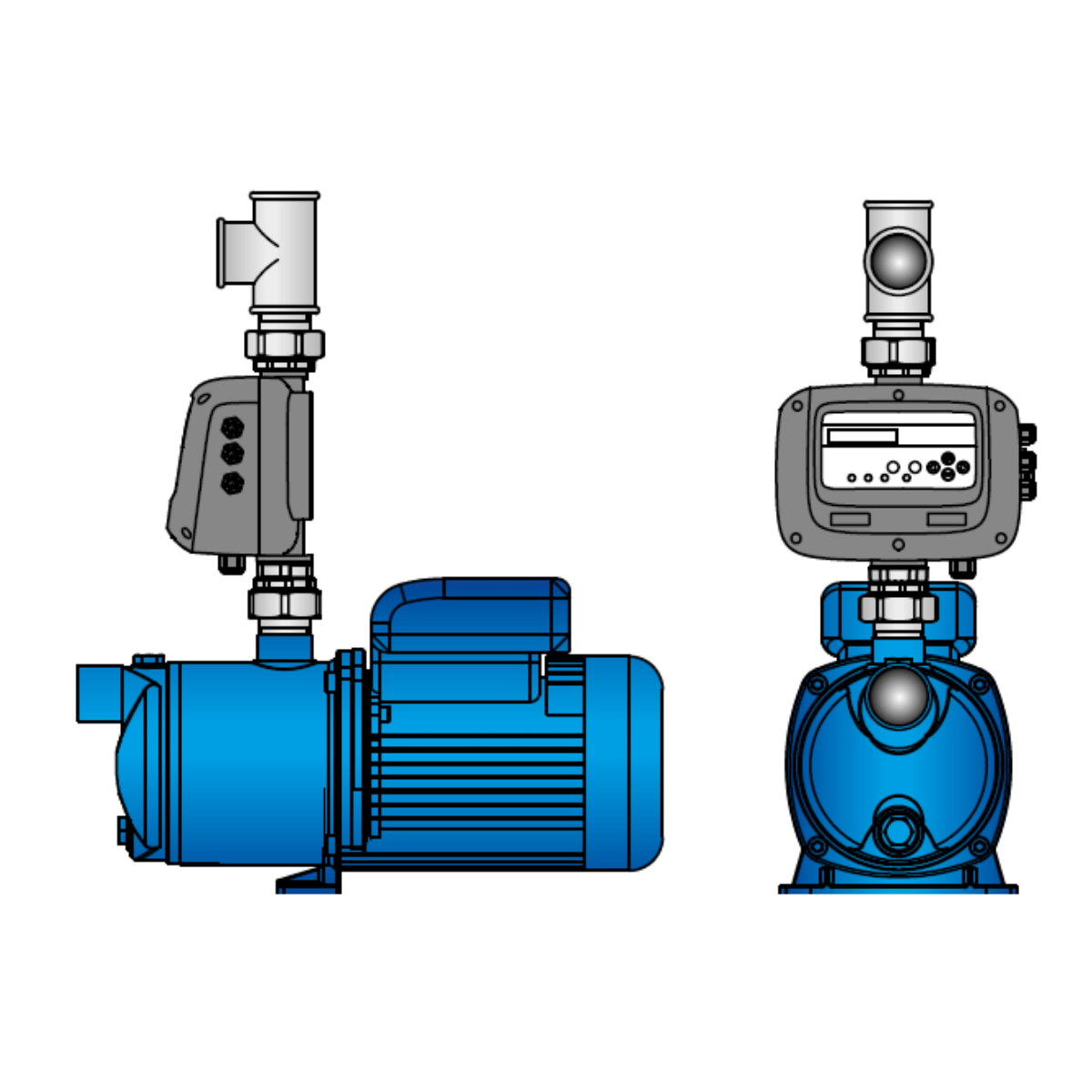 FOURGROUP W-DRIVE-1PHM-P08 Horizontal Booster Pump